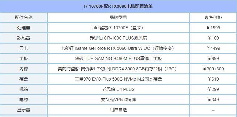 如何组装一台高性能游戏电脑？（打造游戏世界的必备利器）