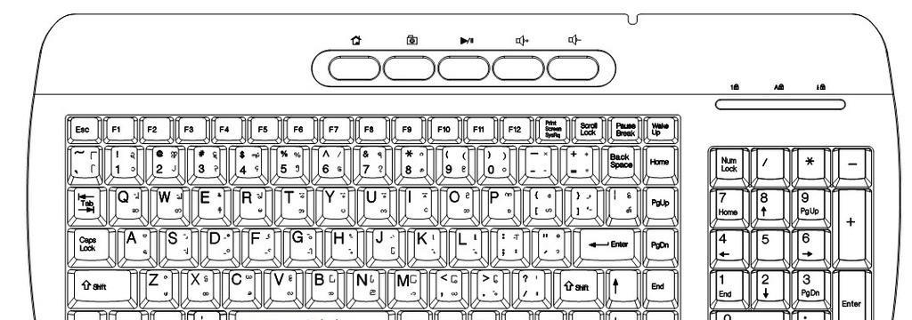 电脑键盘全图解析（探索键盘的每一个角落）