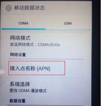中国移动APN接入点设置参数详解（全面解析中国移动APN接入点设置参数及使用技巧）