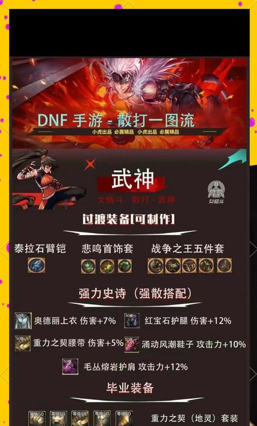 地下城手游中鬼泣当前推荐的套装是哪个？