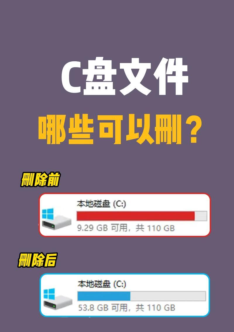 电脑C盘空间不足怎么办？有效清理C盘的方法有哪些？