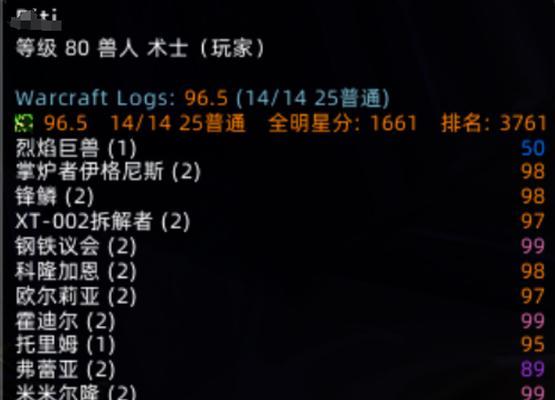 魔兽世界排名插件如何使用？功能有哪些？