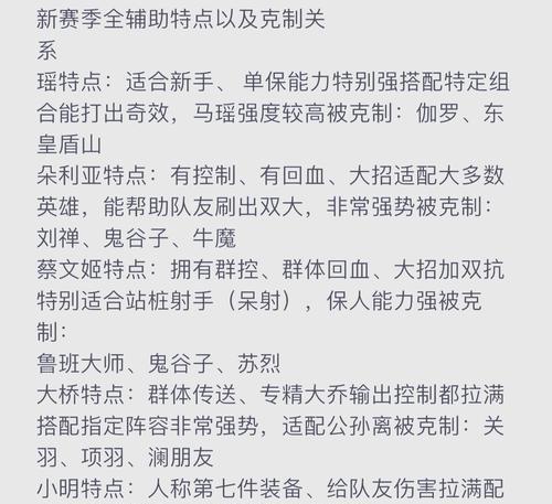 王者荣耀辅助如何成为高手？有哪些技巧和方法？