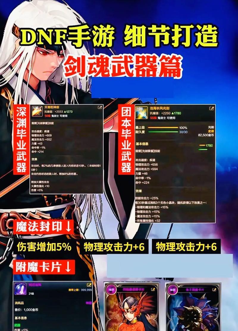 地下城白发角色推荐装备是什么？